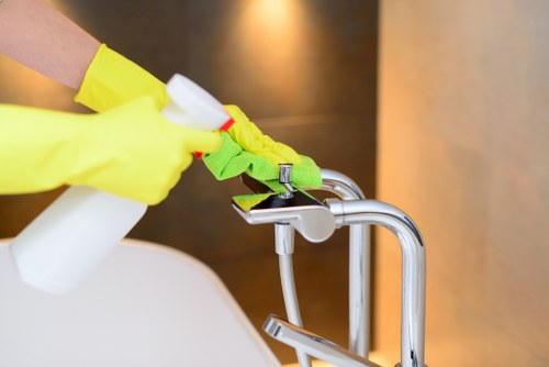 Professional cleaners at work in Macgregor