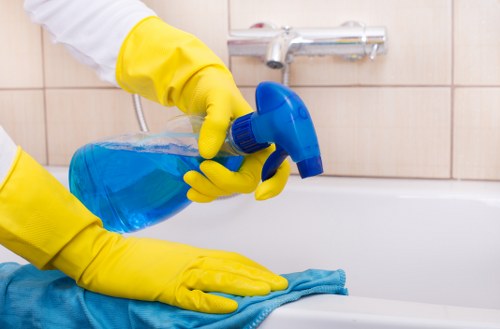 Satisfied customers in Meadow Heights receiving cleaning services
