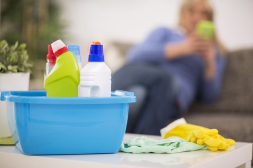 Eco-friendly cleaning products used by Jindalee cleaners