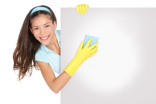 A team of cleaners performing office cleaning in Maribyrnong